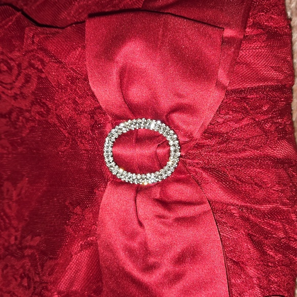 Blueberi Boulevard beautiful Red Dress girls size 7 - Picture 7 of 7